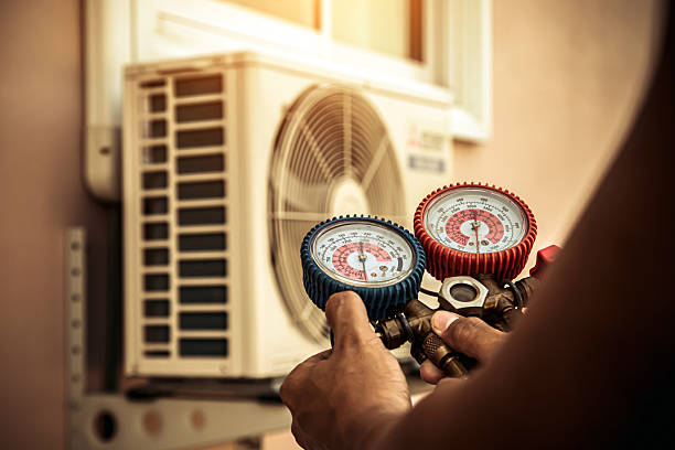 Professional Furnace Repair technician working in Crum Lynne, PA